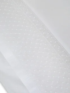 coincasa Biancheria Da Letto|Federe E Copricuscini|Federa in pregiato cotone percalle Portofino Bianco