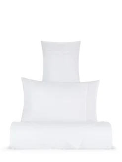 coincasa Biancheria Da Letto|Federe E Copricuscini|Federa in pregiato cotone percalle Portofino Bianco