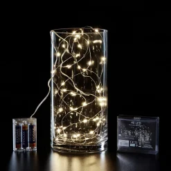 coincasa Luci Natalizie|Filo 40 micro led a luce calda Giallo