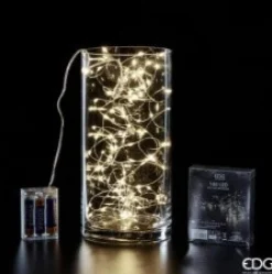 coincasa Luci Natalizie|Filo 20 microled a luce calda Giallo chiaro