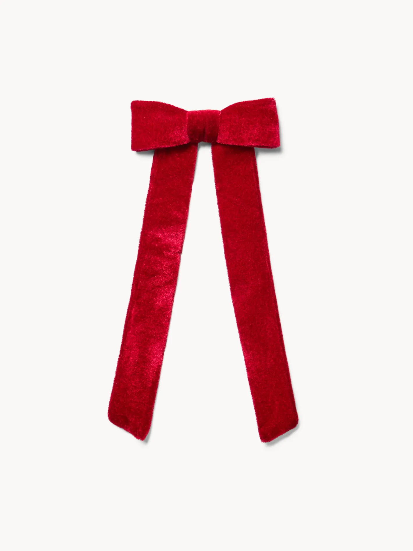 coincasa Altre Decorazioni|Fiocco in velluto con clip Rosso