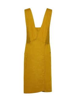 coincasa Biancheria Da Tavola|Tovaglie E Tovaglioli|Grembiula da cucina puro lino lavato tinta unita Giallo ocra