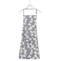 coincasa Grembiuli E Strofinacci|Grembiule da cucina cotone stampa fiori Bianco/Blu