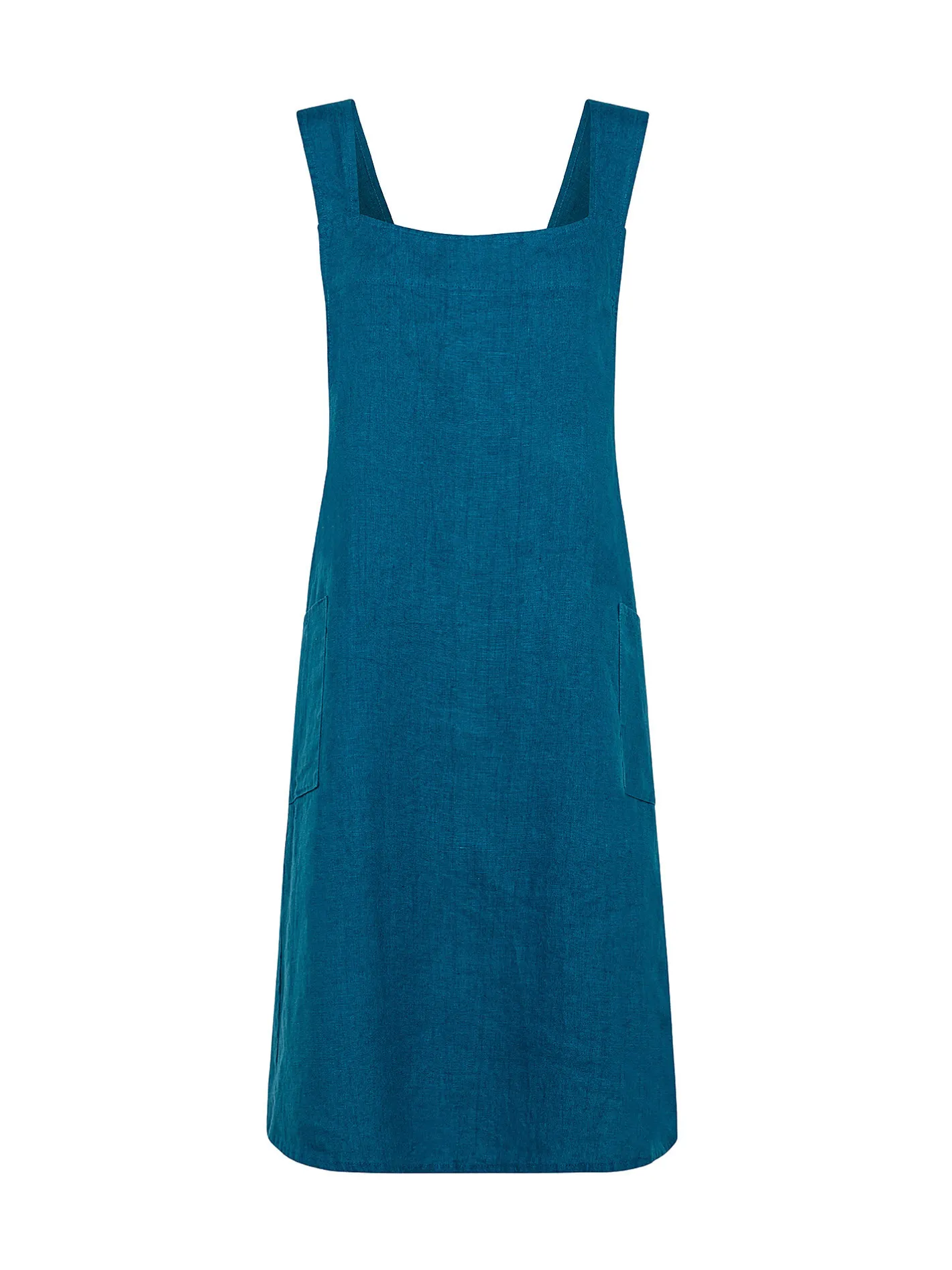 coincasa Grembiuli E Strofinacci|Grembiule da cucina piuro lino lavato tinta unita Petrolio