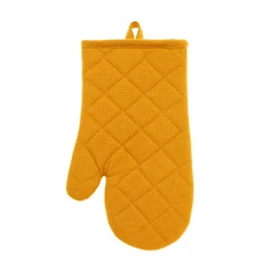 coincasa Biancheria Da Tavola|Presine E Guanti Da Cucina|Guanto forno mèlange a trama fiammata Giallo ocra