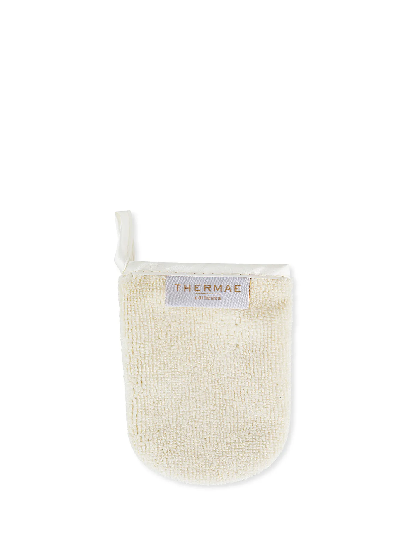 coincasa Accessori Bagno|Biancheria Bagno|Guanto struccante riutilizzabile Bianco