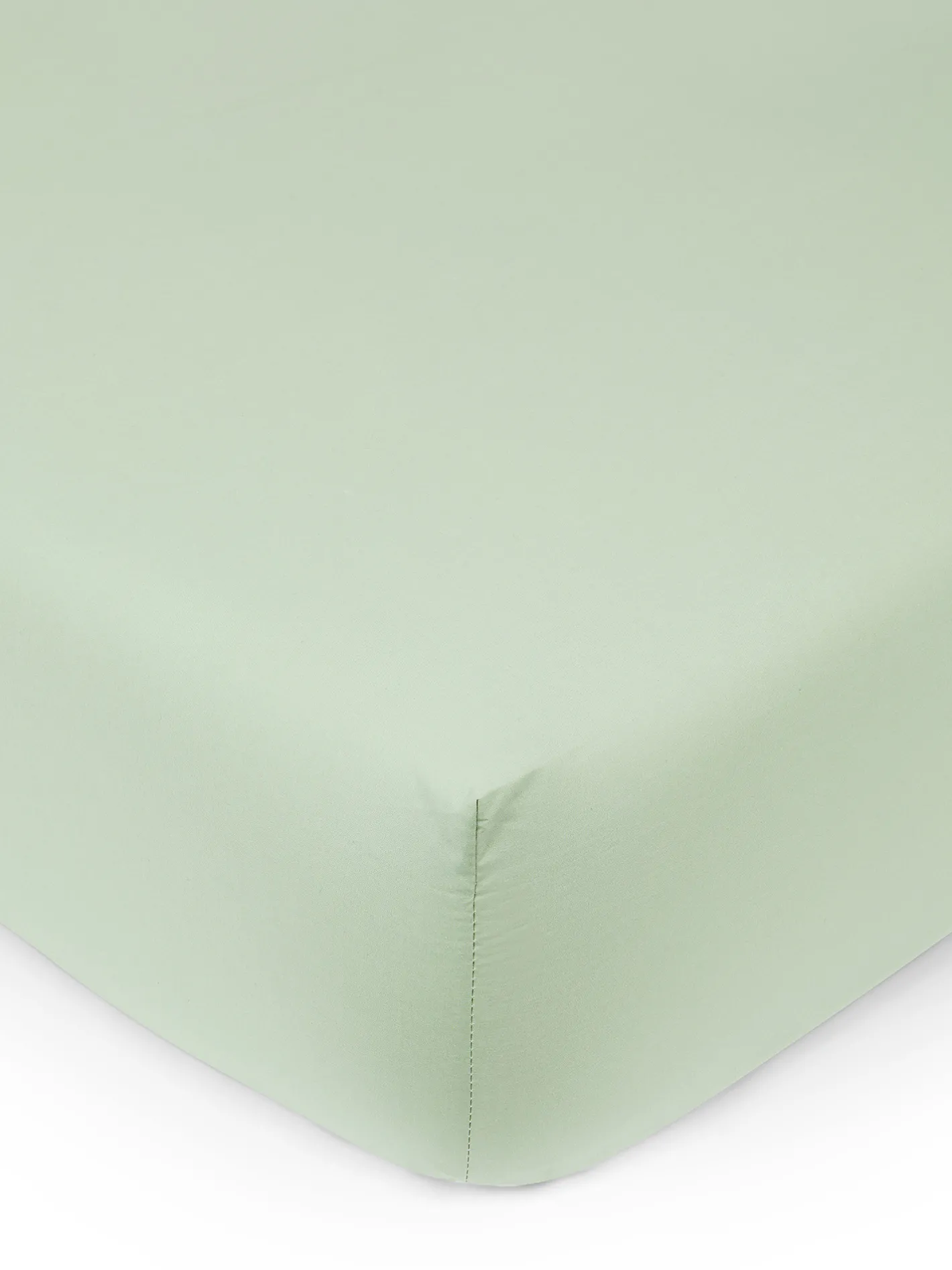 coincasa Biancheria Da Letto|Lenzuola Con Angoli|Lenzuolo con angoli in cotone percalle Zefiro Verde