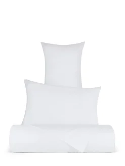 coincasa Biancheria Da Letto|Lenzuola|Lenzuolo liscio in pregiato cotone percalle Portofino Bianco