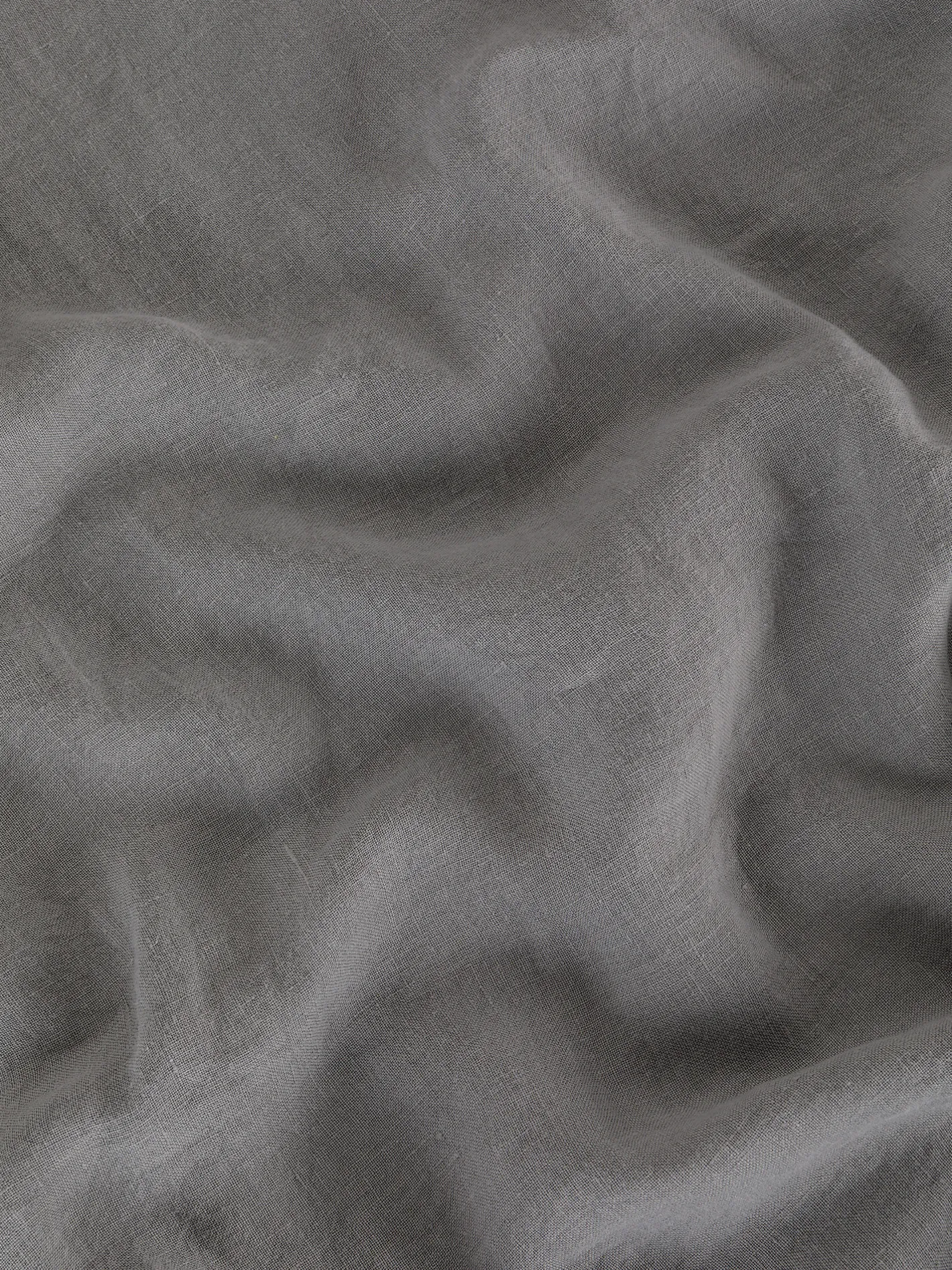 coincasa Biancheria Da Letto|Lenzuola|Lenzuolo liscio puro lino tinta unita Zefiro Grigio scuro