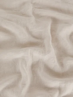 coincasa Biancheria Da Letto|Lenzuola|Lenzuolo liscio puro lino tinta unita Zefiro Beige chiaro