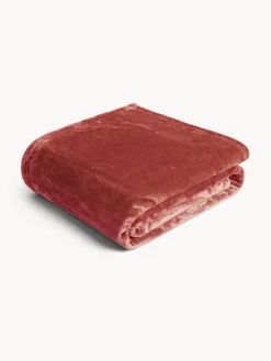 coincasa Biancheria Da Letto|Coperte E Plaid|Maxi plaid flannel fleece Rosso