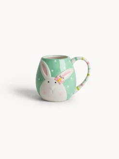 coincasa Tazze, Mug E Tazzine|Mug in ceramica decoro coniglio Multicolor