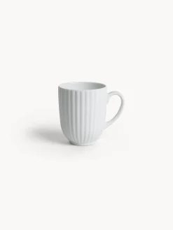 coincasa Tazze, Mug E Tazzine|Mug in porcellana Country chic Bianco