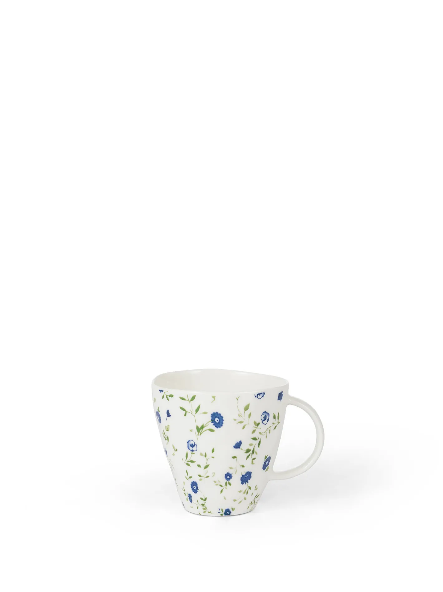 coincasa Tazze, Mug E Tazzine|Mug porcellana motivo fiorellino Bianco