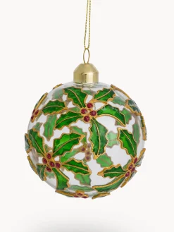 coincasa Palline|Pallina addobbo albero in vetro Verde