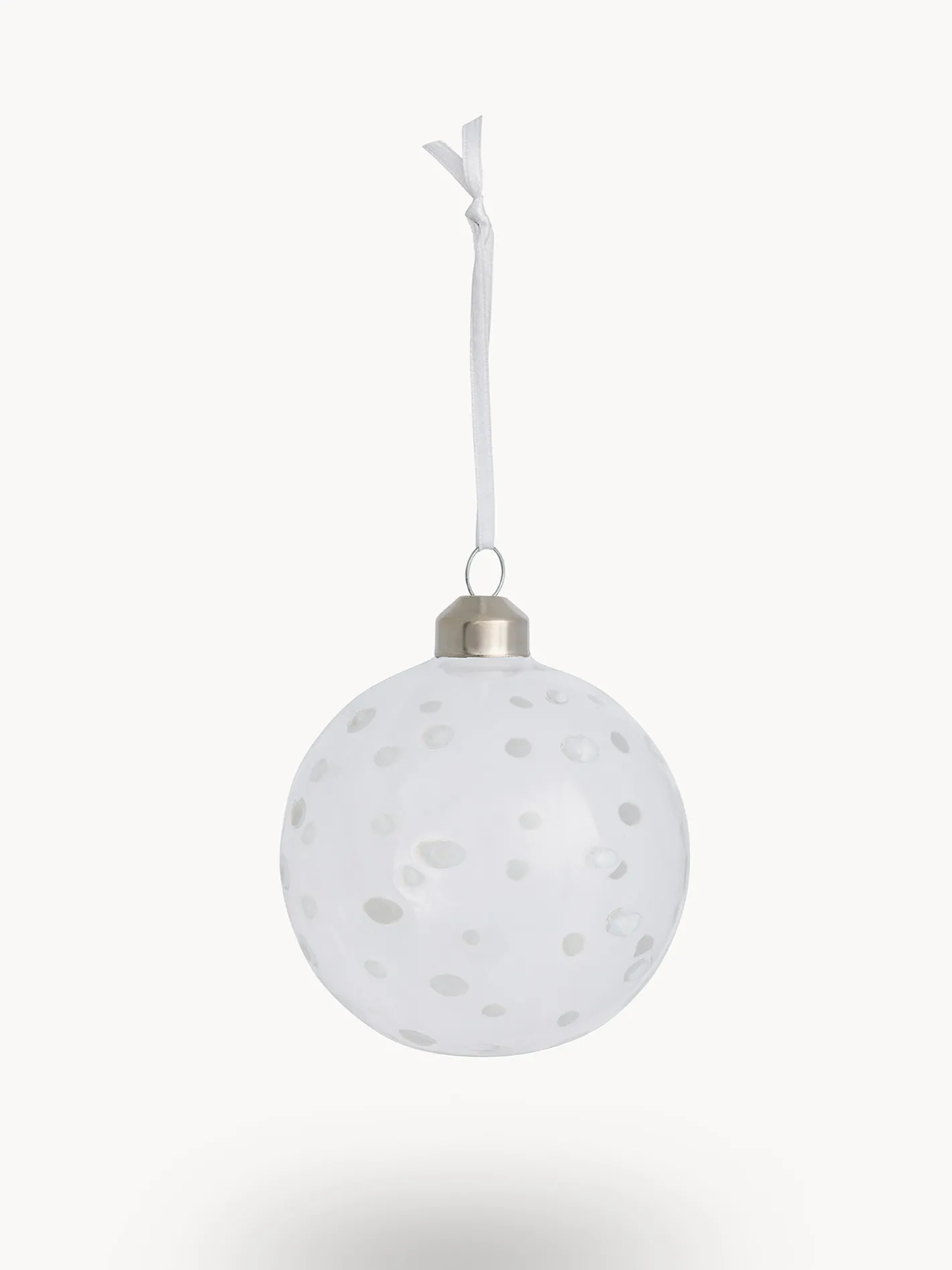 coincasa Palline|Pallina in vetro Bianco