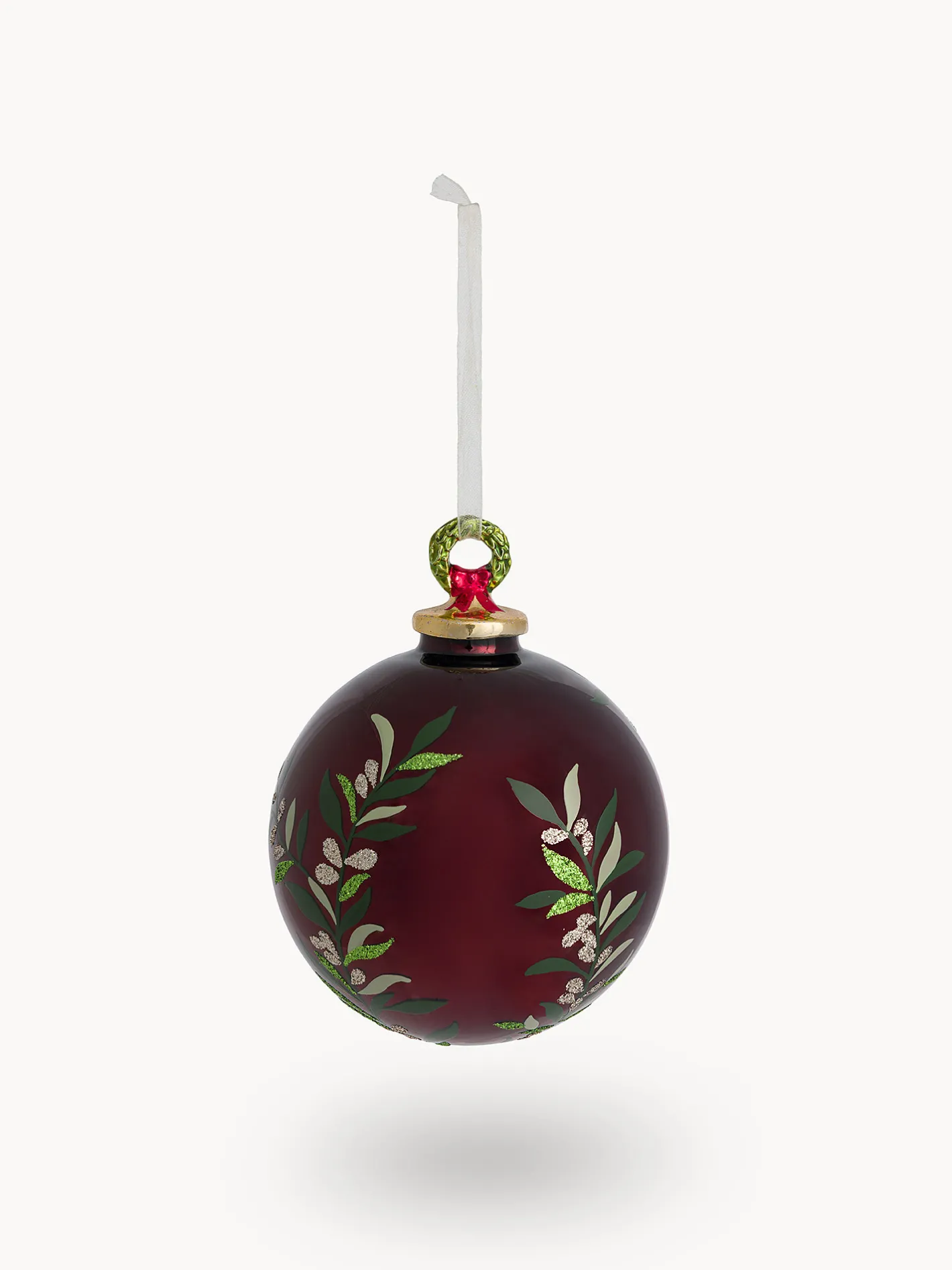 coincasa Palline|Pallina in vetro Rosso