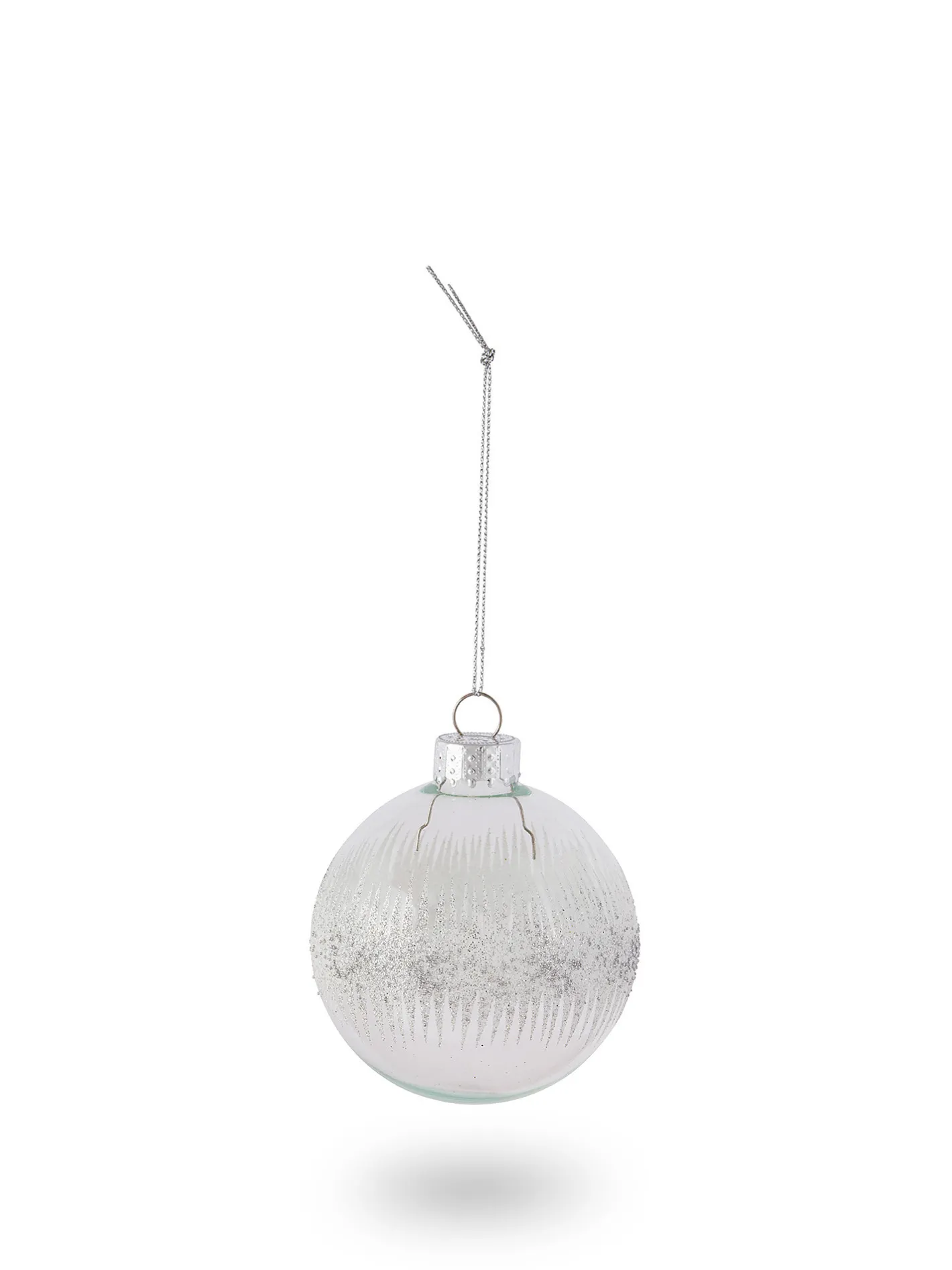 coincasa Palline|Pallina in vetro Bianco