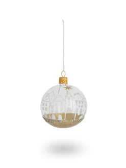 coincasa Palline|Pallina in vetro soffiato a bocca da artigiani europei Trasparente
