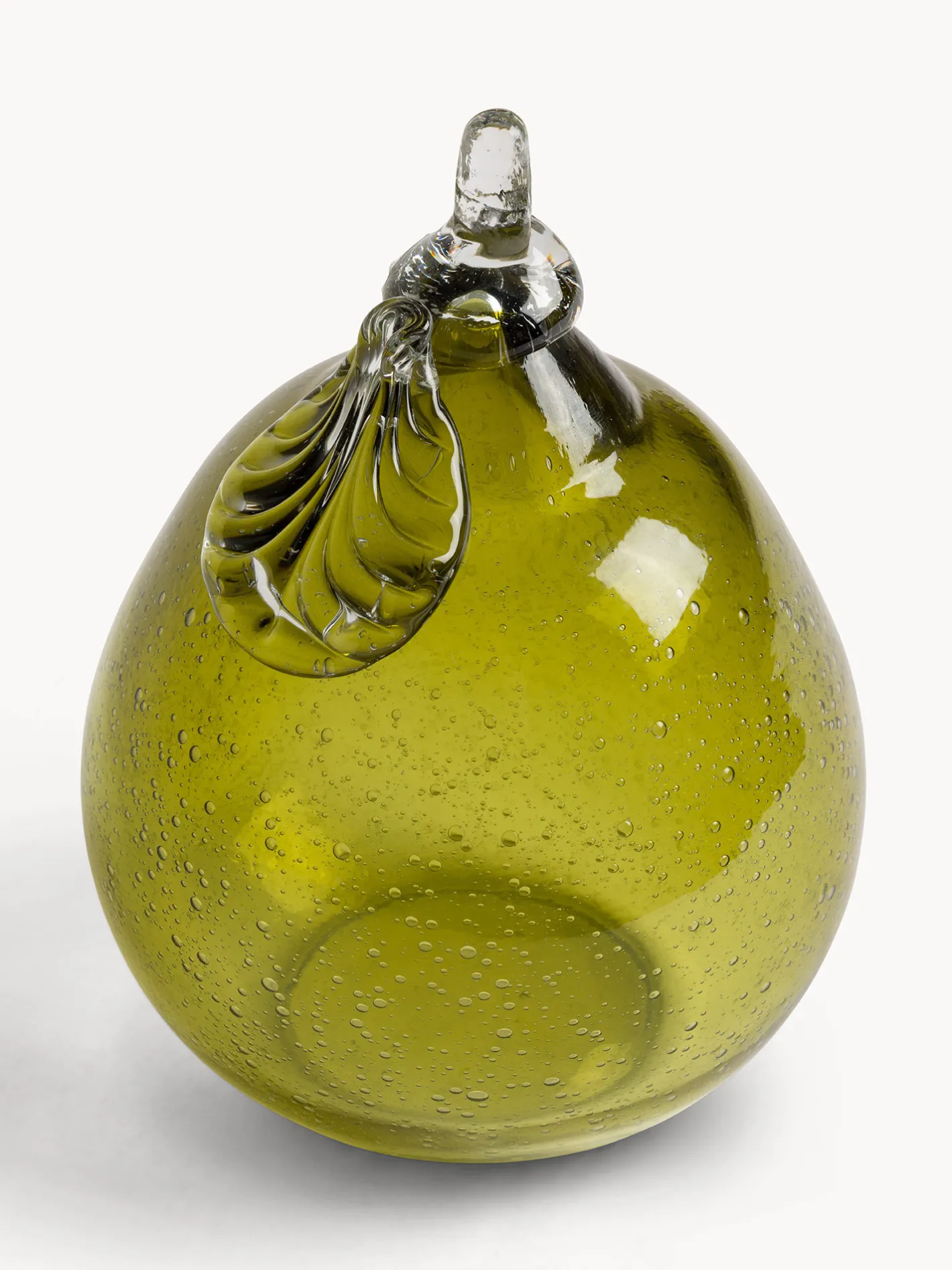 coincasa Soprammobili E Orologi|Pera in vetro colorato Verde