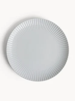 coincasa Piatti|Piatto da portata in porcellana Country chic Bianco