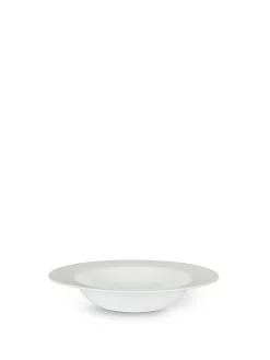 coincasa Piatti|Piatto fondo bone china Viola Bianco