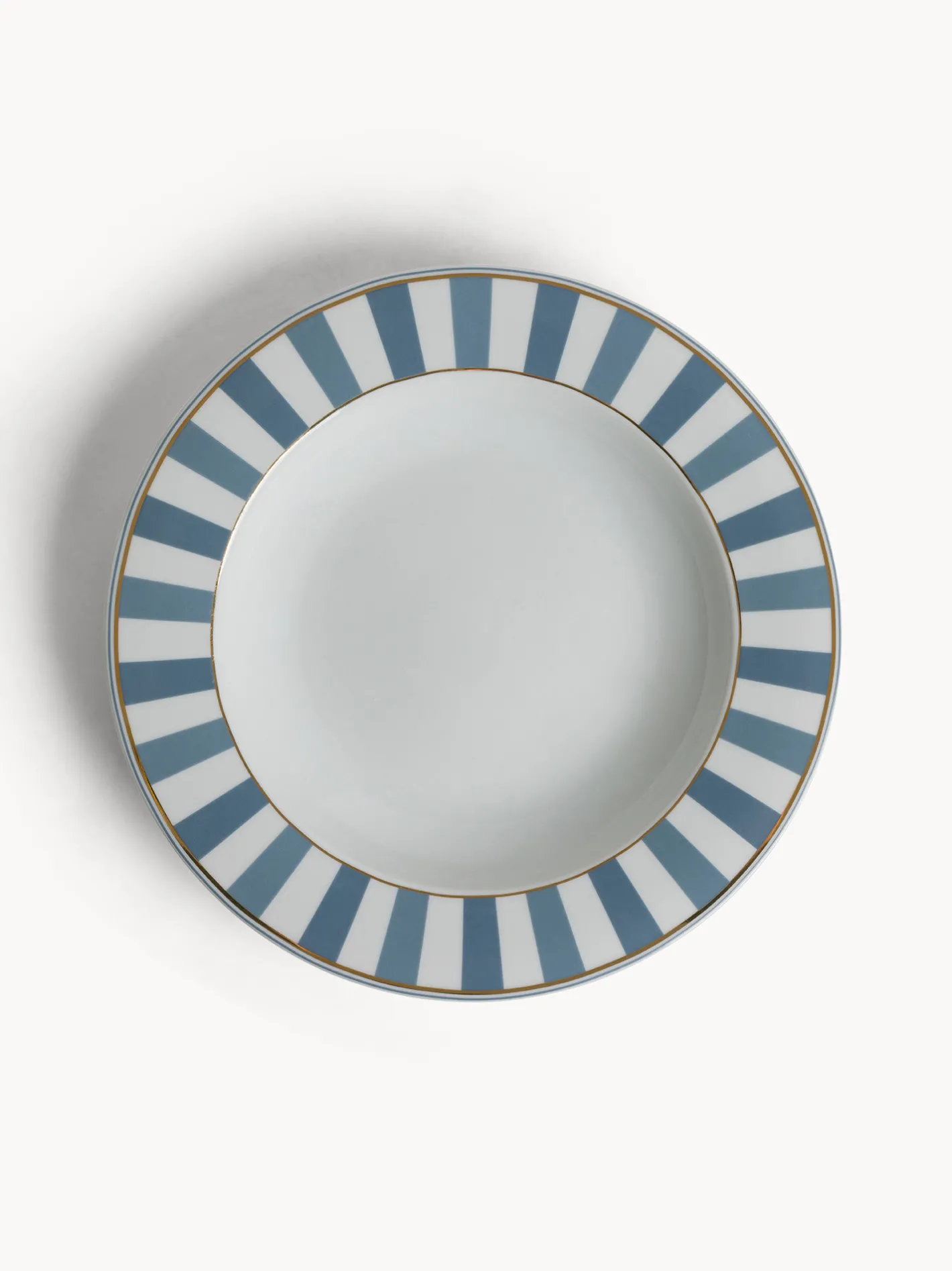 coincasa Piatti|Piatto fondo in porcellana Williamsburg Bianco