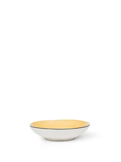 coincasa Piatti|Piatto fondo in stoneware Tokyo Giallo