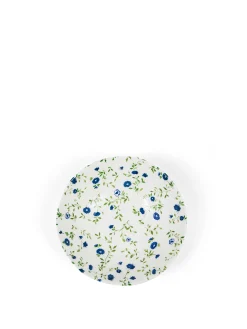 coincasa Piatti|Piatto fondo porcellana motivo fiorellino Bianco