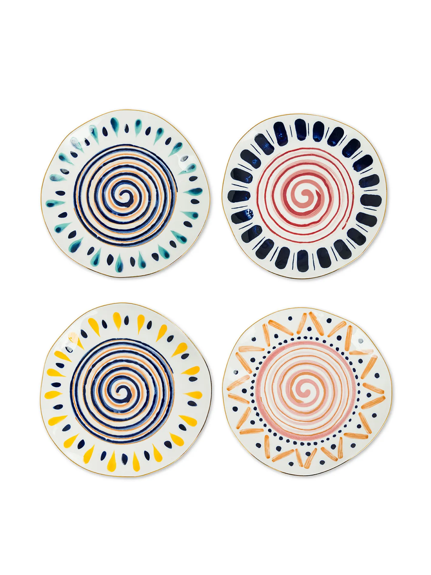 coincasa Piatti|Piatto Frutta 21 cm Be Unique Multicolor