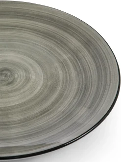 coincasa Piatti|Piatto piano in stoneware Tokyo Grigio