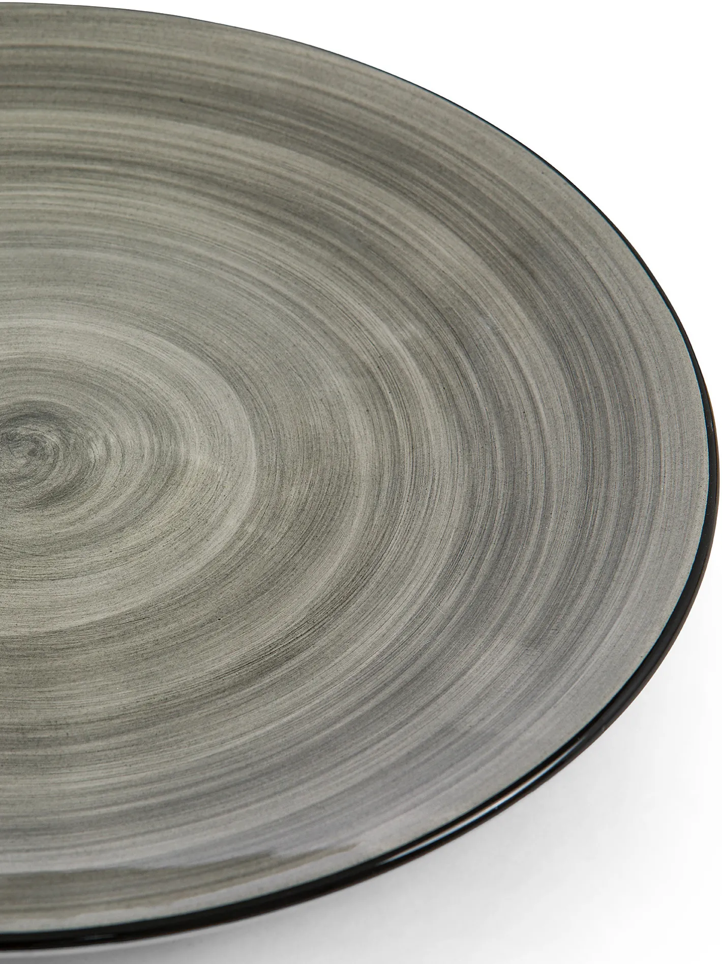 coincasa Piatti|Piatto piano in stoneware Tokyo Grigio