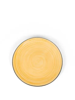 coincasa Piatti|Piatto piano in stoneware Tokyo Giallo