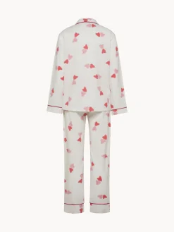 Homewear|Pigiama in flanella motivo cuori Multicolor
