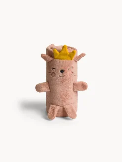 coincasa Coperte E Plaid|Plaid in tessuto a forma di gattino Rosa