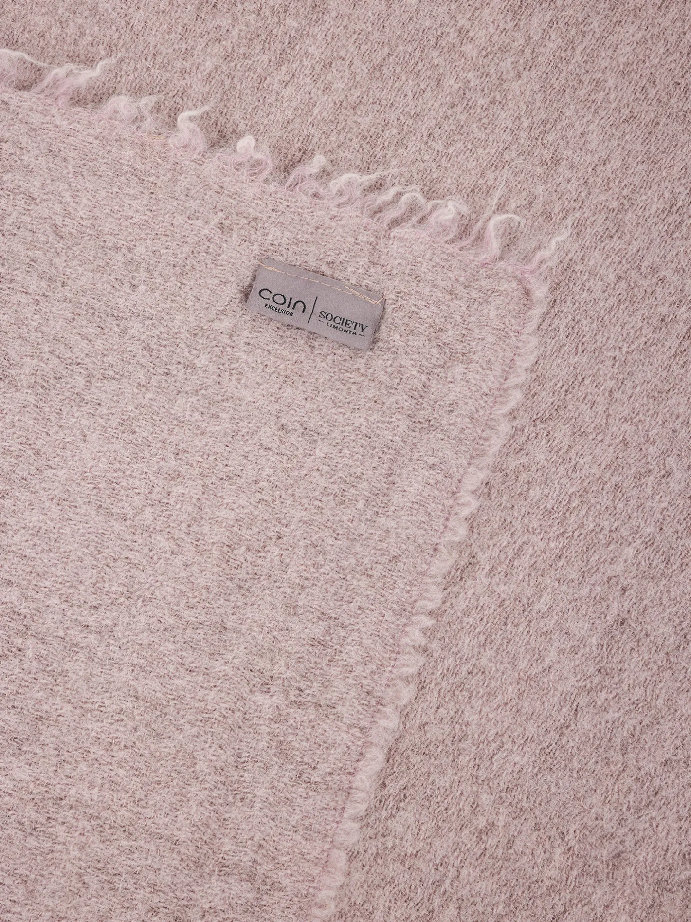 society limonta Biancheria Da Letto|Coperte E Plaid|Plaid morbidissimo in lana e alpaca Special Capsule SOCIETY Made in Italy per Coincasa Rosa