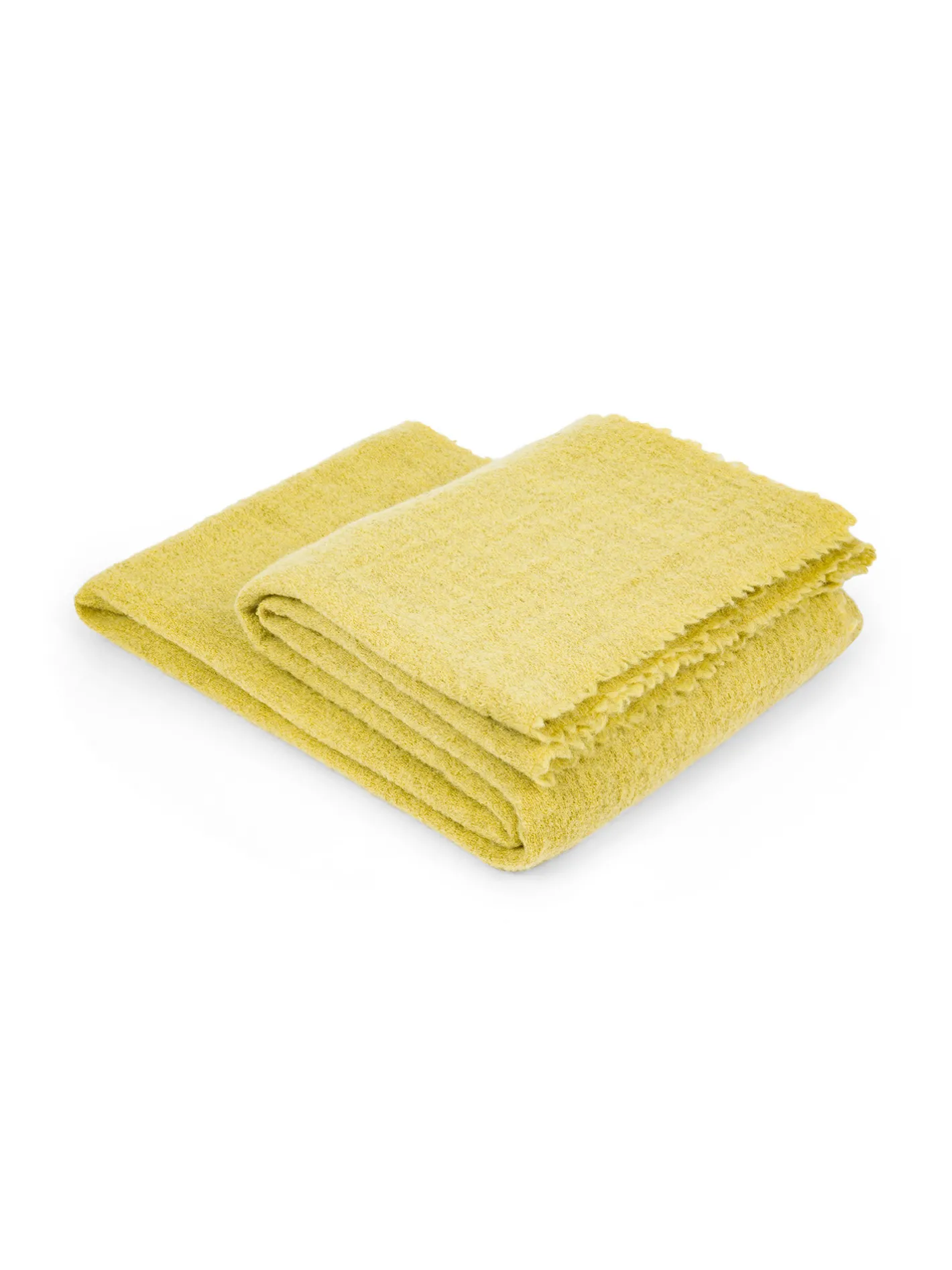 society limonta Biancheria Da Letto|Coperte E Plaid|Plaid morbidissimo in lana e alpaca Special Capsule SOCIETY Made in Italy per Coincasa Giallo limone