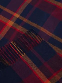 coincasa Coperte E Plaid|Camera Da Letto|Plaid motivo check Made in Italy Blu