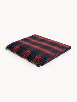 coincasa Biancheria Da Letto|Coperte E Plaid|Plaid scozzese made in Italy Blu scuro