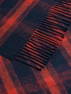 coincasa Biancheria Da Letto|Coperte E Plaid|Plaid scozzese made in Italy Blu scuro