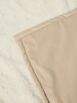 coincasa Coperte E Plaid|Camera Da Letto|Plaid velluto e sherpa Beige