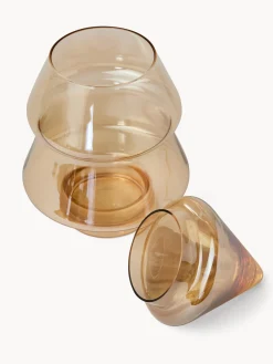 coincasa Contenitori E Cestini|Coppe E Contenitori Natalizi|Porta dolci in vetro spruzzato ad albero Oro