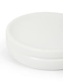 coincasa Accessori Bagno|Biancheria Bagno|Porta sapone in ceramica lucida Bianco