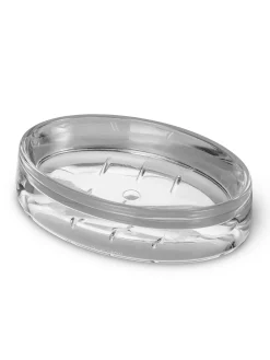 coincasa Accessori Bagno|Biancheria Bagno|Porta sapone in plexiglass Trasparente