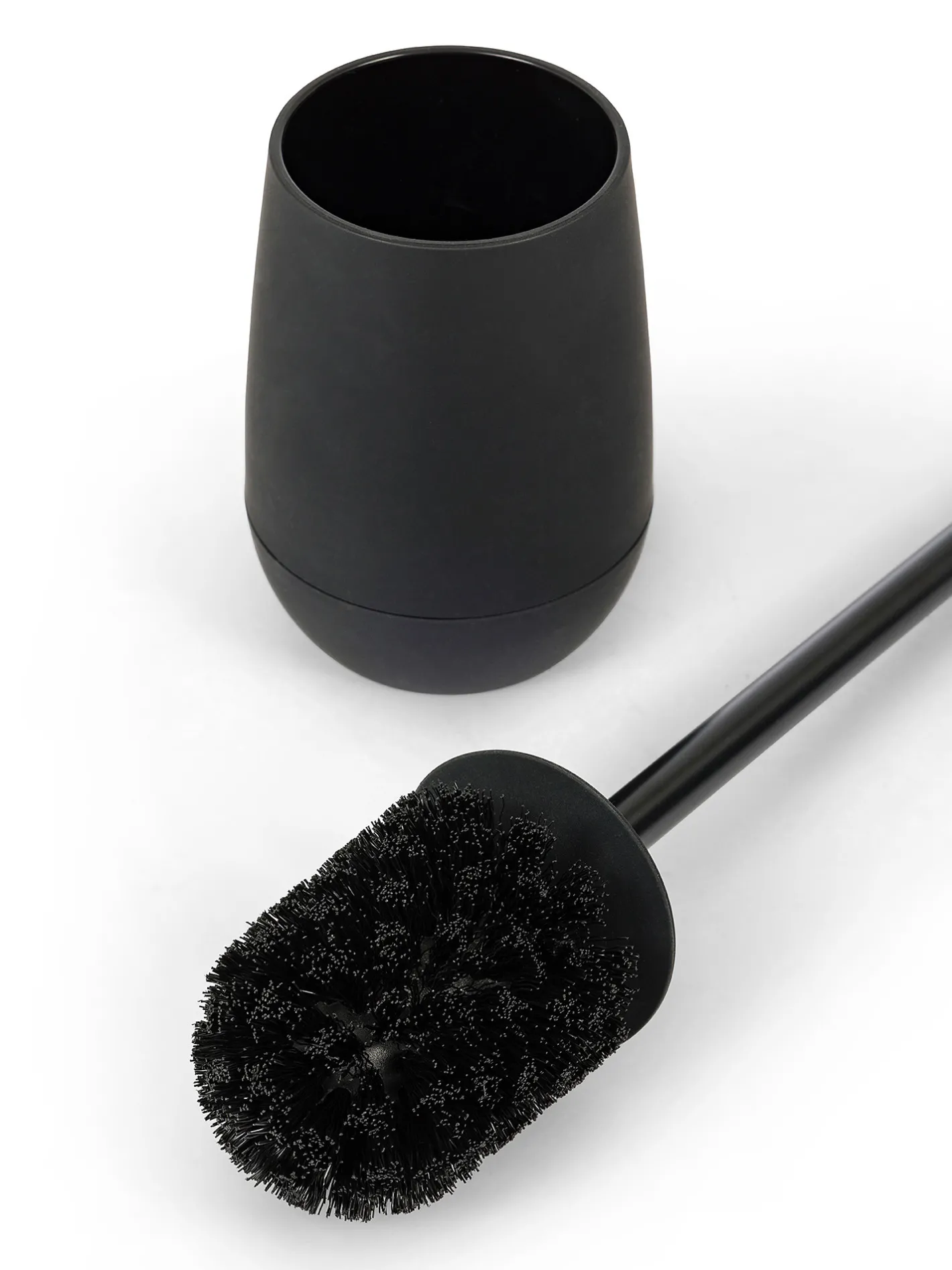 coincasa Accessori Bagno|Biancheria Bagno|Porta scopino in plastica opaca Nero