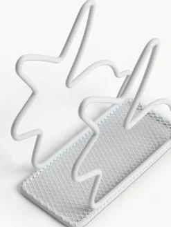 coincasa Accessori E Utensili Cucina|Porta tovaglioli ferro smaltato a coniglietto Bianco