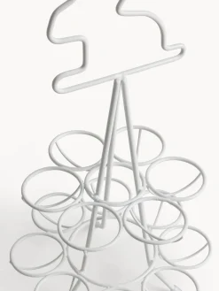 coincasa Accessori E Utensili Cucina|Porta uovo 2 piani ferro smaltato Bianco