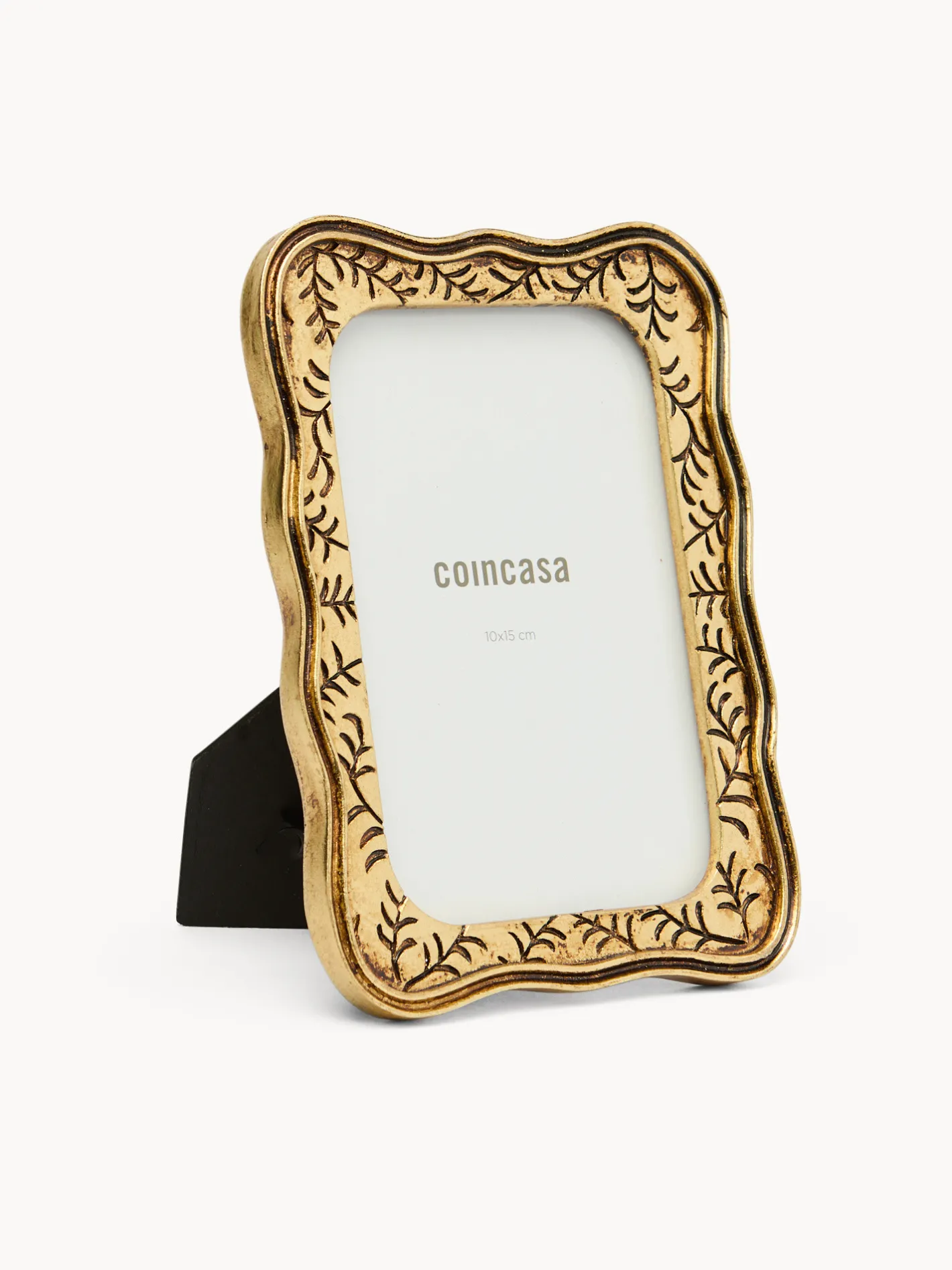 coincasa Portafoto E Cornici|Altre Decorazioni Natalizie|Portafoto con cornice in poliresina Oro