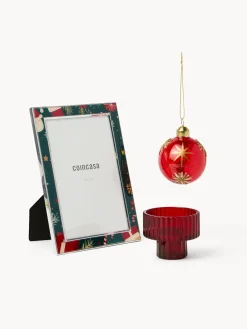 coincasa Portafoto E Cornici|Altre Decorazioni Natalizie|Portafoto gift box Rosso