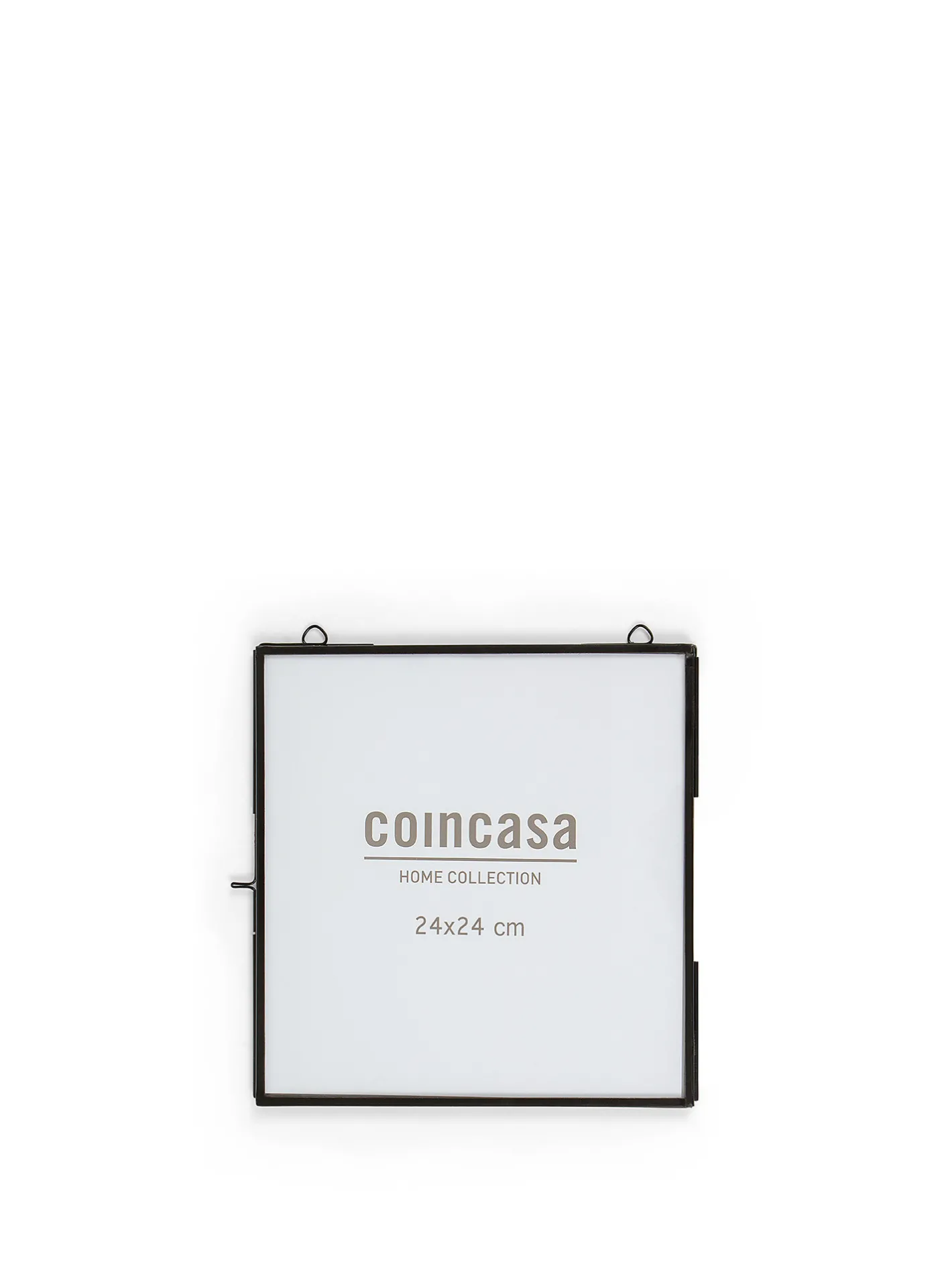 coincasa Portafoto E Cornici|Portafoto murale profili neri 25x25 Nero